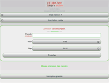 Tablet Screenshot of celibatoo.com